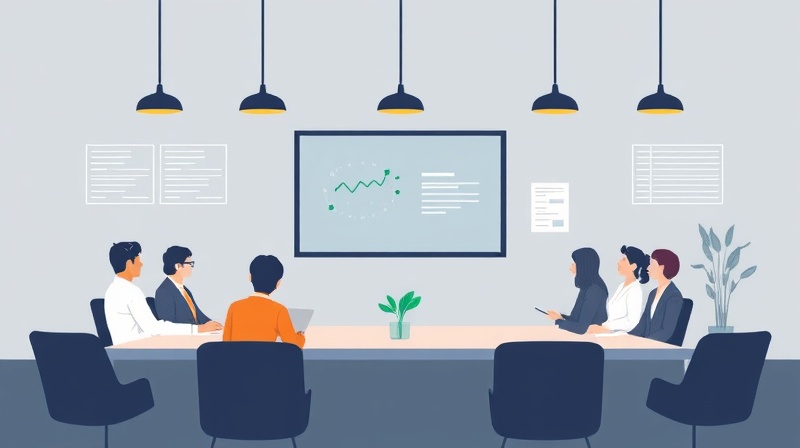 Kradan board operations software illustration: streamlined efficiency.